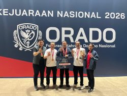 LAMSEL JUARA TIGA KEJURNAS ORADO, BUKTI POTENSI KUAT DI TINGKAT NASIONAL