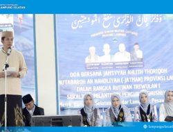 Hadiri Haflah Akhirussanah di Natar, Bupati Egi Tegaskan Pesantren Pilar Utama Cetak Generasi Emas 2045