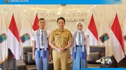 Bupati Radityo Egi Bangga, Dua Pelajar Lampung Selatan Lolos Calon Paskibraka Tingkat Pusat 2026