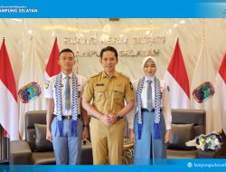Bupati Radityo Egi Bangga, Dua Pelajar Lampung Selatan Lolos Calon Paskibraka Tingkat Pusat 2026